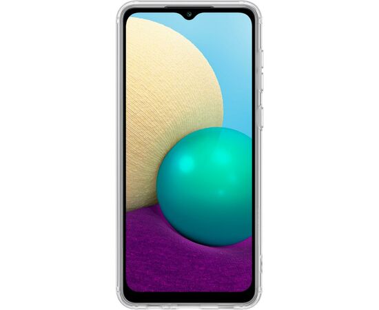 Чехол для моб. телефона Samsung Soft Clear Cover Galaxy A02 (A022) Transparent (EF-QA022TTEGRU), изображение 3 Чехол для моб. телефона Samsung Soft Clear Cover Galaxy A02 (A022) Transparent (EF-QA022TTEGRU), изображение 3