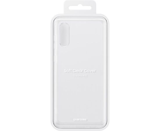 Чехол для моб. телефона Samsung Soft Clear Cover Galaxy A02 (A022) Transparent (EF-QA022TTEGRU), изображение 6 Чехол для моб. телефона Samsung Soft Clear Cover Galaxy A02 (A022) Transparent (EF-QA022TTEGRU), изображение 6