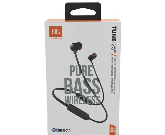 Наушники JBL Tune 125BT Black (JBLT125BTBLK), изображение 9 Наушники JBL Tune 125BT Black (JBLT125BTBLK), изображение 9