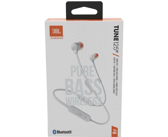 Наушники JBL Tune 125BT White (JBLT125BTWHT), изображение 9 Наушники JBL Tune 125BT White (JBLT125BTWHT), изображение 9