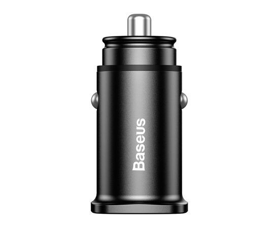 Зарядное устройство Baseus Square metal A+A 30W Black (CCALL-DS01), изображение 2 Зарядное устройство Baseus Square metal A+A 30W Black (CCALL-DS01), изображение 2