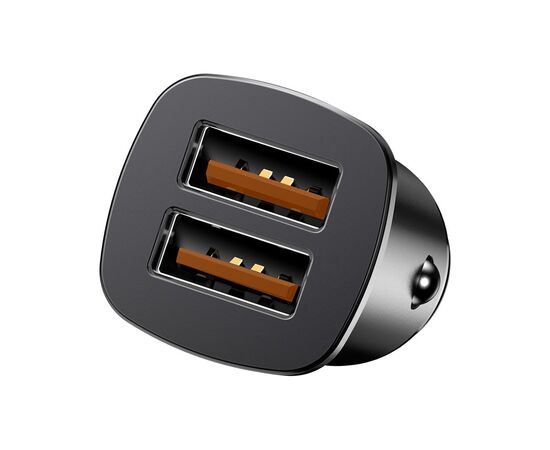 Зарядное устройство Baseus Square metal A+A 30W Black (CCALL-DS01), изображение 3 Зарядное устройство Baseus Square metal A+A 30W Black (CCALL-DS01), изображение 3
