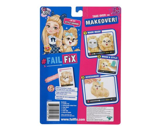 Игровой набор Failfix с питомцем серии Total Makeover Пушистик (12819), изображение 9 Игровой набор Failfix с питомцем серии Total Makeover Пушистик (12819), изображение 9