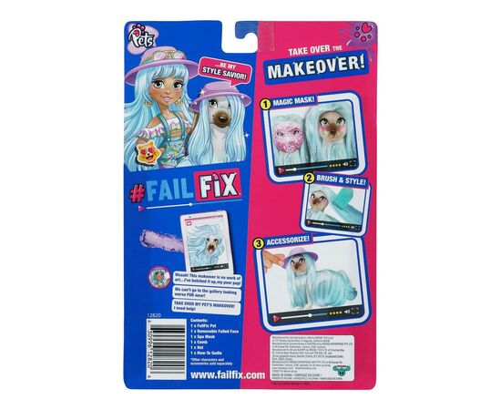 Игровой набор Failfix с питомцем серии Total Makeover Щенок Арти (12820), изображение 9 Игровой набор Failfix с питомцем серии Total Makeover Щенок Арти (12820), изображение 9