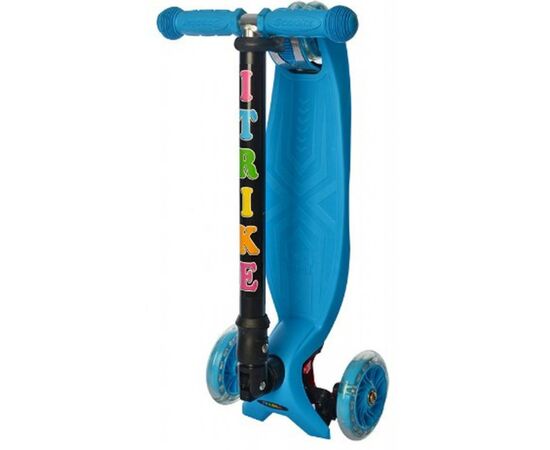 Самокат iTrike Maxi JR blue (JR 3-003-1-BL blue), изображение 2 Самокат iTrike Maxi JR blue (JR 3-003-1-BL blue), изображение 2