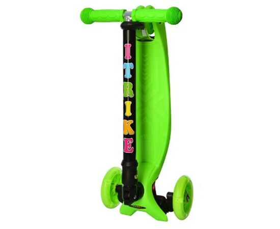 Самокат iTrike Maxi JR green (JR 3-003-1-GR green), изображение 2 Самокат iTrike Maxi JR green (JR 3-003-1-GR green), изображение 2