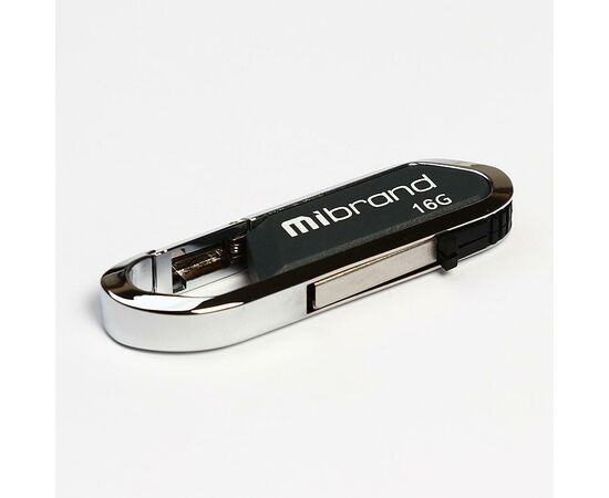 USB флеш накопитель Mibrand 16GB Aligator Grey USB 2.0 (MI2.0/AL16U7G)