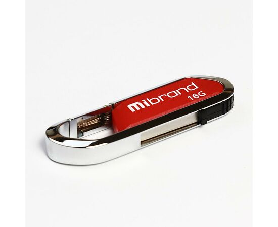 USB флеш накопичувач Mibrand 16GB Aligator Red USB 2.0 (MI2.0/AL16U7DR)