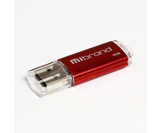 USB флеш накопичувач Mibrand 16GB Cougar Red USB 2.0 (MI2.0/CU16P1R)