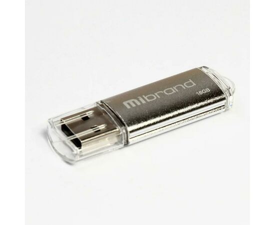 USB флеш накопичувач Mibrand 16GB Cougar Silver USB 2.0 (MI2.0/CU16P1S)