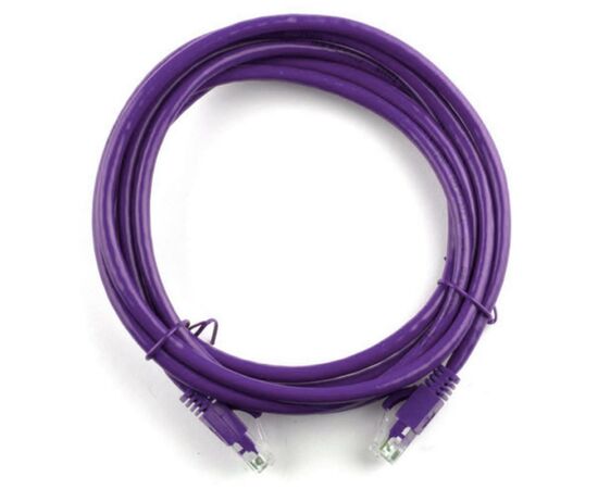 Патч-корд 20м, RJ-45, Cat.5e, CU, мідь, фіолетовий Ritar (PCR-CU/20Pe / 14094)