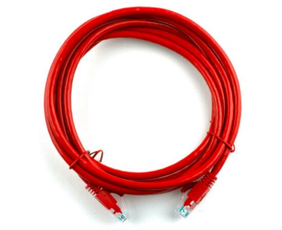 Патч-корд 30м, RJ-45, Cat.5e, CU, медь, красный Ritar (PCR-CU/30Rd / 04307)