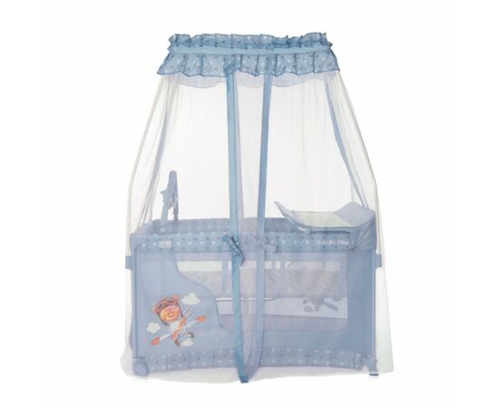 Детский манеж Lorelli MAGIC SLEEP blue advent, изображение 3 Детский манеж Lorelli MAGIC SLEEP blue advent, изображение 3