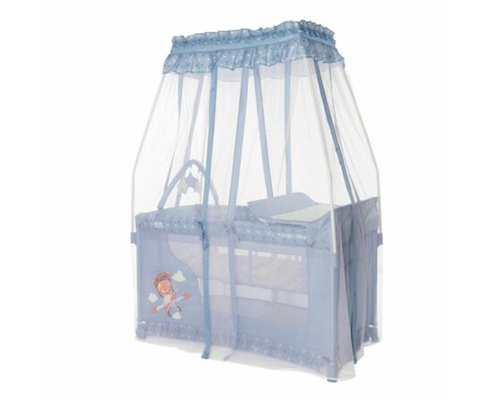 Детский манеж Lorelli MAGIC SLEEP blue advent, изображение 4 Детский манеж Lorelli MAGIC SLEEP blue advent, изображение 4