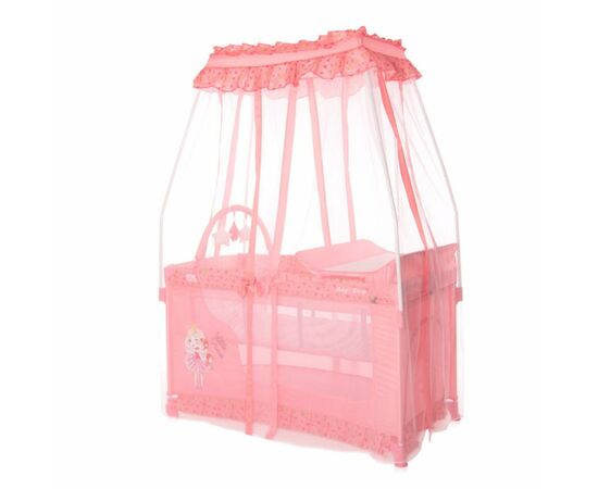Детский манеж Lorelli MAGIC SLEEP pink princes, изображение 4 Детский манеж Lorelli MAGIC SLEEP pink princes, изображение 4
