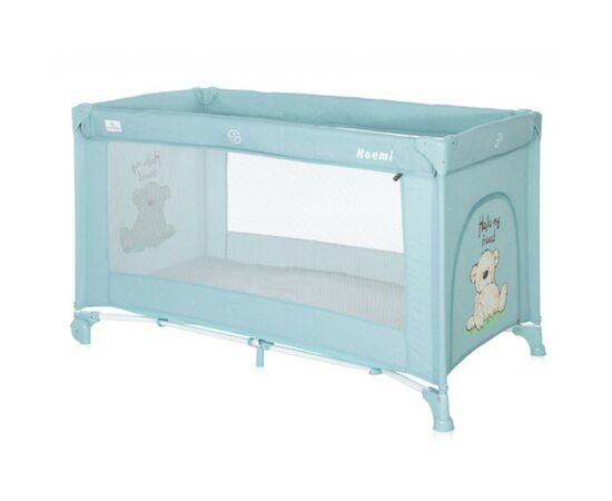 Детский манеж Lorelli NOEMI 1L blue surf teddy