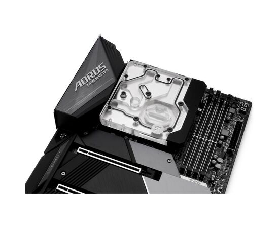 Водоблок Ekwb EK-Quantum Momentum Aorus Z490 Master D-RGB - Plexi (3831109828526), зображення 3 Водоблок Ekwb EK-Quantum Momentum Aorus Z490 Master D-RGB - Plexi (3831109828526), зображення 3