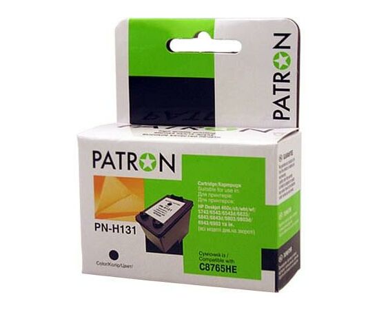 Картридж Patron для HP PN-H131 (C8765HE) (CI-HP-C8765HE-B-PN)