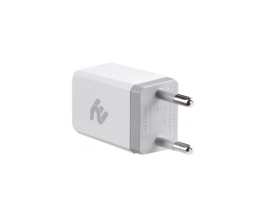Зарядное устройство 2E USB Wall Charger USB:DC5V/1A, white (2E-WC1USB1A-W), изображение 2 Зарядное устройство 2E USB Wall Charger USB:DC5V/1A, white (2E-WC1USB1A-W), изображение 2