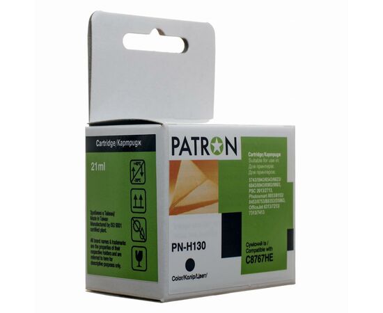 Картридж Patron HP DJ C8767HE BLACK (PN-130)