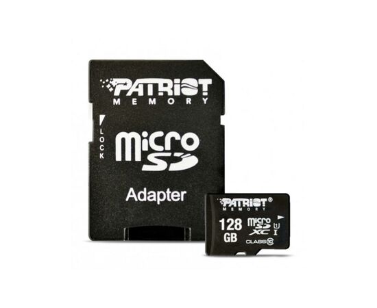 Карта памяти Patriot 128GB microSDXC class 10 UHS-I LX (PSF128GMCSDXC10), изображение 2 Карта памяти Patriot 128GB microSDXC class 10 UHS-I LX (PSF128GMCSDXC10), изображение 2