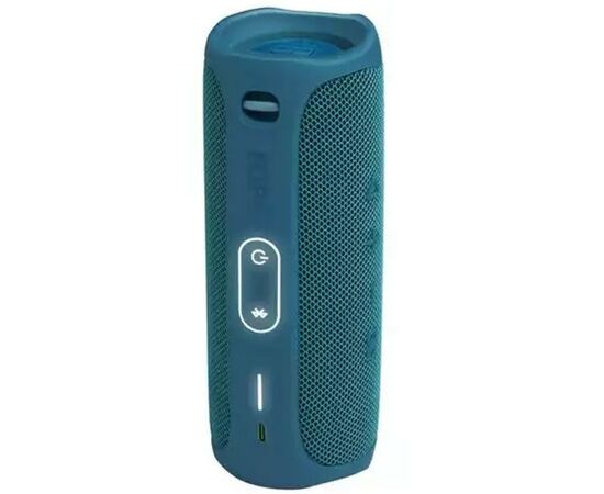 Акустична система JBL Flip 5 Eco Edition Ocean Blue (JBLFLIP5ECOBLU), зображення 4 Акустична система JBL Flip 5 Eco Edition Ocean Blue (JBLFLIP5ECOBLU), зображення 4