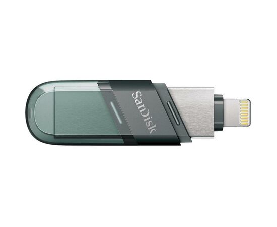 USB флеш накопитель SanDisk 128GB iXpand USB 3.1 /Lightning (SDIX90N-128G-GN6NE), изображение 2 USB флеш накопитель SanDisk 128GB iXpand USB 3.1 /Lightning (SDIX90N-128G-GN6NE), изображение 2