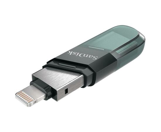 USB флеш накопитель SanDisk 128GB iXpand USB 3.1 /Lightning (SDIX90N-128G-GN6NE), изображение 5 USB флеш накопитель SanDisk 128GB iXpand USB 3.1 /Lightning (SDIX90N-128G-GN6NE), изображение 5