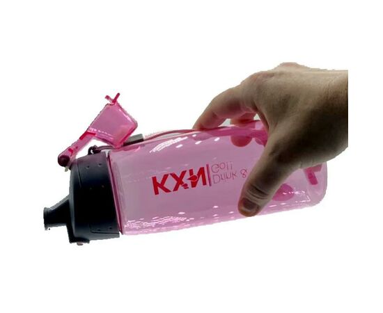 Бутылка для воды Casno KXN-1179 580 мл Pink (KXN-1179_Pink), изображение 7 Бутылка для воды Casno KXN-1179 580 мл Pink (KXN-1179_Pink), изображение 7