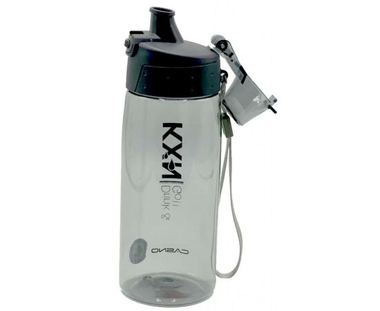 Бутылка для воды Casno KXN-1179 580 мл Grey (KXN-1179_Grey), изображение 2 Бутылка для воды Casno KXN-1179 580 мл Grey (KXN-1179_Grey), изображение 2