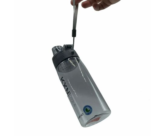 Бутылка для воды Casno KXN-1179 580 мл Grey (KXN-1179_Grey), изображение 5 Бутылка для воды Casno KXN-1179 580 мл Grey (KXN-1179_Grey), изображение 5