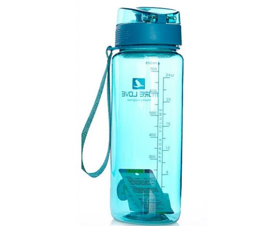 Бутылка для воды Casno More Love 850 мл Blue (MX-5040_Blue)