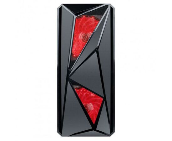 Корпус 1stPlayer F4-3A1-15LED RED, изображение 2 Корпус 1stPlayer F4-3A1-15LED RED, изображение 2
