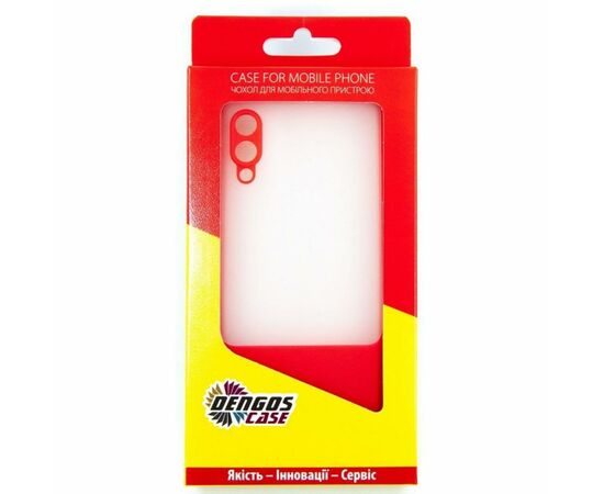Чехол для моб. телефона Dengos Matte Bng для Samsung Galaxy A02 (A022) (red) (DG-TPU-BNG-05), изображение 3 Чехол для моб. телефона Dengos Matte Bng для Samsung Galaxy A02 (A022) (red) (DG-TPU-BNG-05), изображение 3