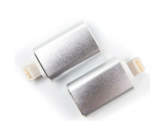 Переходник OTG USB - Lightning grey Dengos (ADP-016)