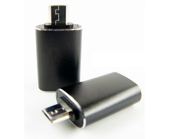 Переходник OTG USB - Micro-USB black Dengos (ADP-017)