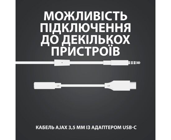 Наушники Logitech G333 White (981-000930), изображение 3 Наушники Logitech G333 White (981-000930), изображение 3