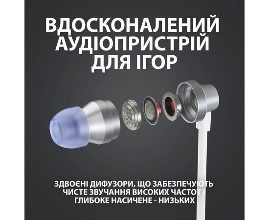 Наушники Logitech G333 White (981-000930), изображение 4 Наушники Logitech G333 White (981-000930), изображение 4