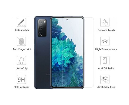 Скло захисне Drobak Samsung Galaxy S20 FE (232359), зображення 4 Скло захисне Drobak Samsung Galaxy S20 FE (232359), зображення 4