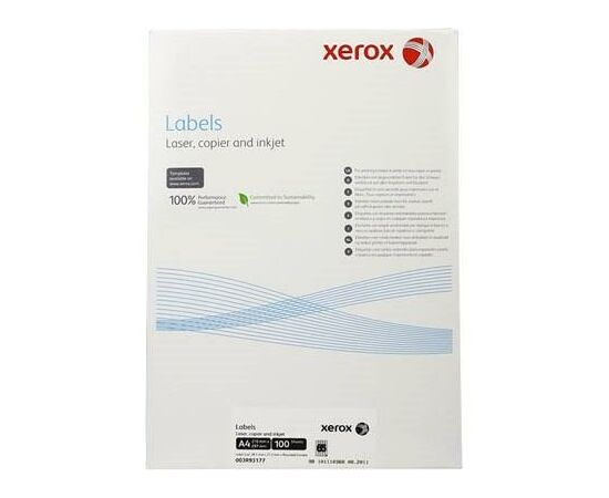 Папір Xerox A4 Mono Laser 65UP (rounded) 38.1x21.2mm (003R93177)