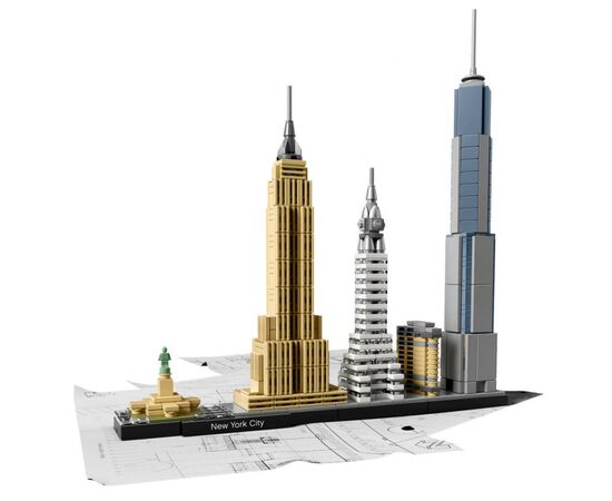 Конструктор LEGO Architecture Нью-Йорк (21028), изображение 2 Конструктор LEGO Architecture Нью-Йорк (21028), изображение 2