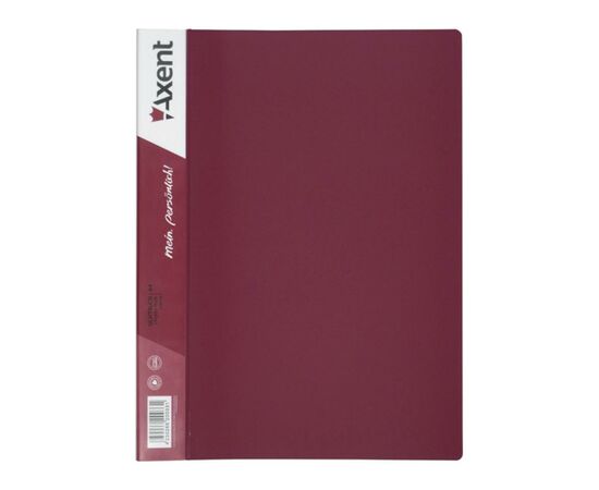 Папка с файлами Axent 30 sheet protectors, burgundy (1030-04-А)