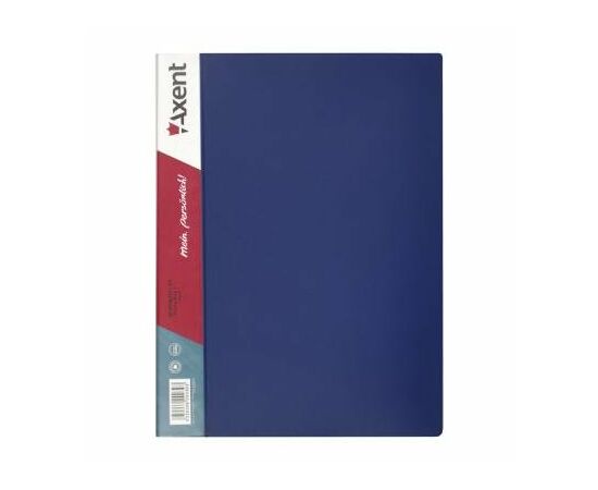 Папка з файлами Axent 40 sheet protectors, blue (1040-02-А)