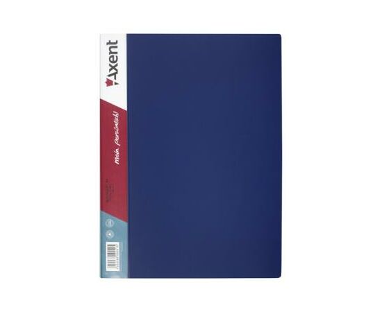 Папка з файлами Axent 60 sheet protectors, blue (1060-02-А)