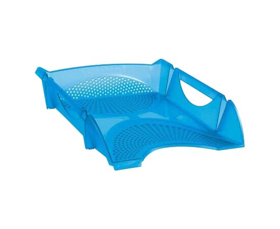 Лоток для бумаг Koh-i-Noor horizontal, transparent blue (754142)