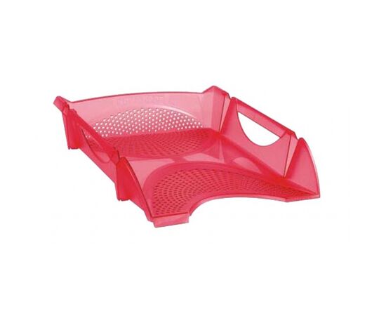 Лоток для паперів Koh-i-Noor horizontal, transparent red (754149)
