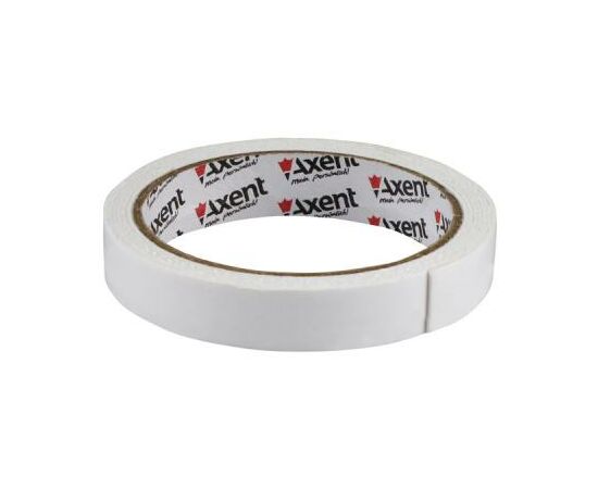 Скотч Axent double-sided, 18mmХ2m, foamed (3111-А)