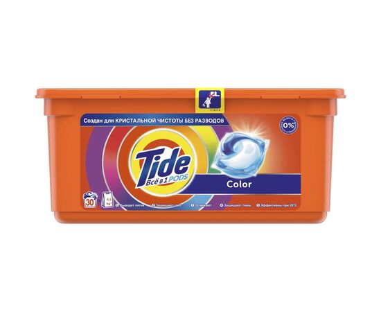 Капсули для прання Tide Все-в-1 Color 30 шт. (8001090758491)