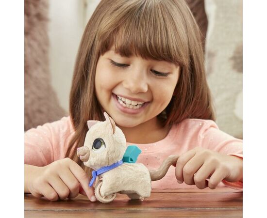 Интерактивная игрушка Hasbro маленький питомец на поводке FurReal Walkalots Котенок (E3503_E4766), изображение 8 Интерактивная игрушка Hasbro маленький питомец на поводке FurReal Walkalots Котенок (E3503_E4766), изображение 8