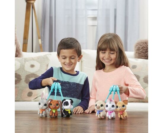 Интерактивная игрушка Hasbro маленький питомец на поводке FurReal Walkalots Котенок (E3503_E4766), изображение 9 Интерактивная игрушка Hasbro маленький питомец на поводке FurReal Walkalots Котенок (E3503_E4766), изображение 9